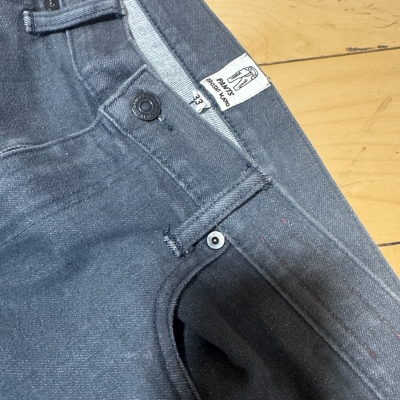 Hiroshi Kato Pen Slim selvedge jeans grey raw 33 - Picture 10 of 12